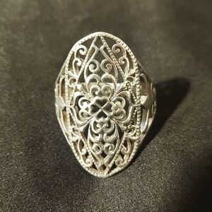Sterling Silver Filigree Ring